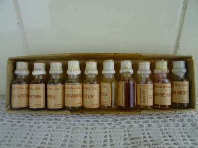 Vintage collectie massage olie