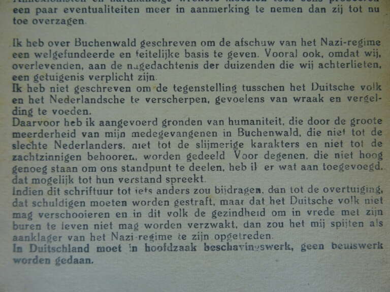 De hel van Buchenwald door K.R. van Staal
