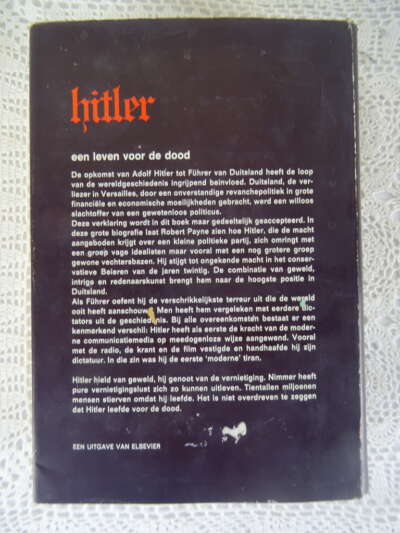 Hitler Een leven voor de dood Robert Payne