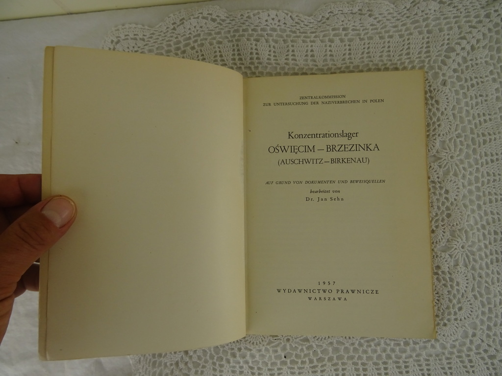 Kozentrationslager Oswiecim- Brzezinka (Auschwitz-Birkenau) Dr Jan Sehn - Afbeelding 5