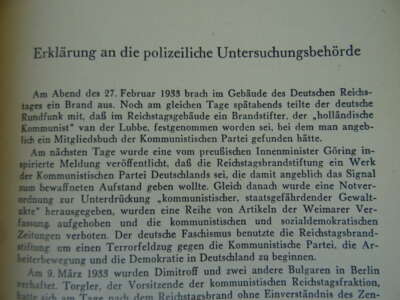 Reichstagsbrandprozess G. Dimitroff