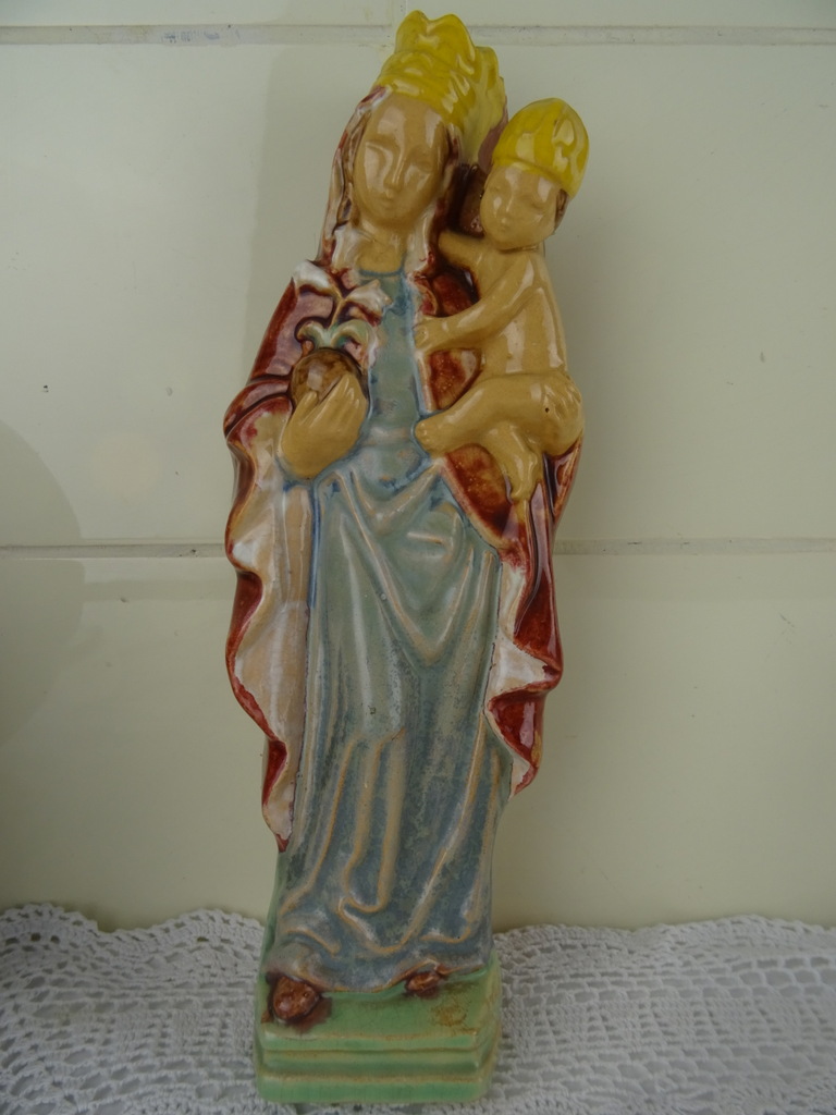 Antiek reliëf Heilige Maria Sterre der Zee - Afbeelding 2