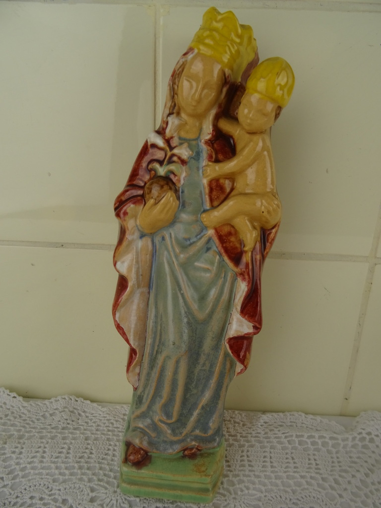 Antiek reliëf Heilige Maria Sterre der Zee - Afbeelding 17