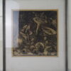 Antieke lithografie paddenstoelen