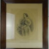 Antiek statieportret HM Wilhelmina