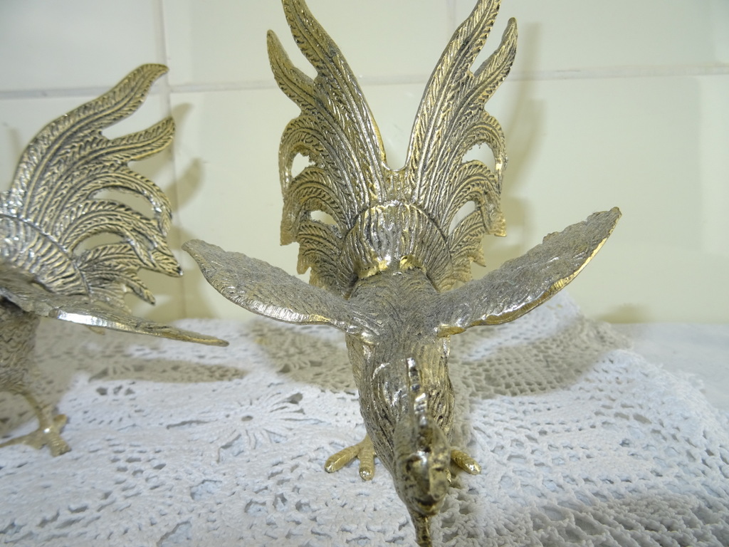 Imposante verzilverde kemphanen - Afbeelding 14