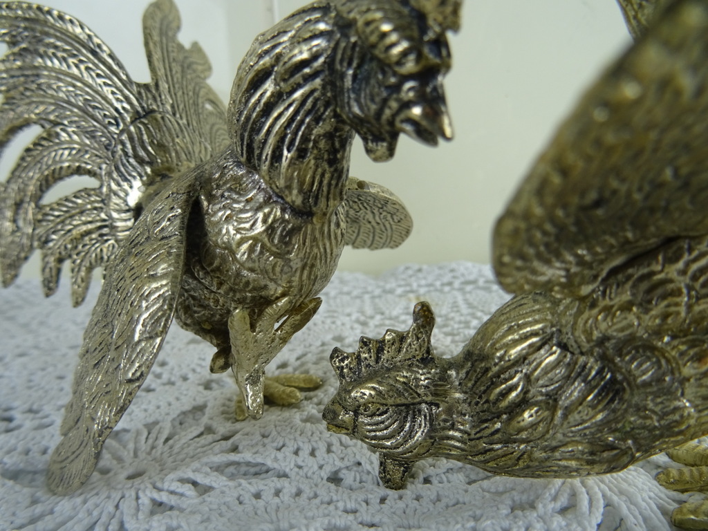 Imposante verzilverde kemphanen - Afbeelding 18