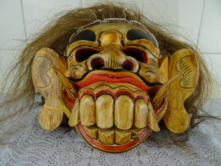Mythologisch masker Indonesië