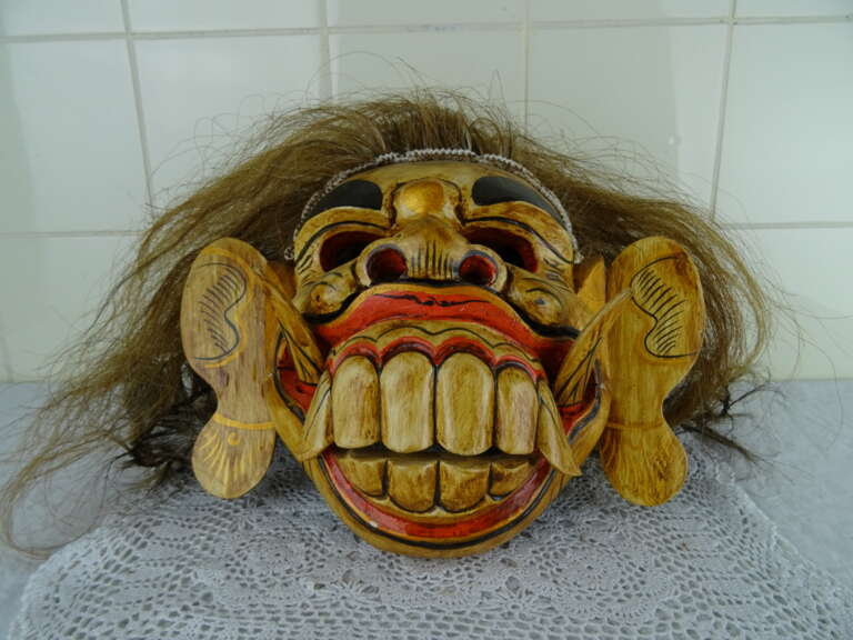 Mythologisch masker Indonesië