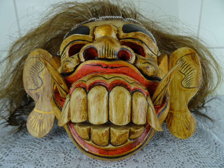 Mythologisch masker Indonesië