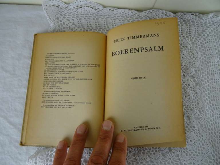 Boerenpsalm Felix Timmermans