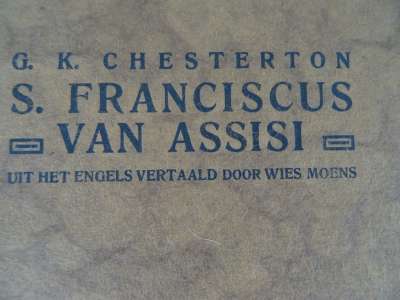 S. Franciscus van Assisi door G.K. Chesterton