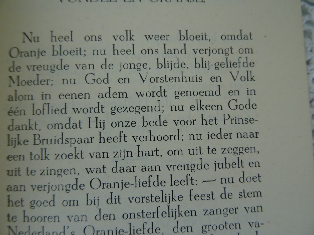 Vondel voor allen Oranje klanken door Jac. J. Zeij - Afbeelding 13