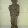 Antieke houten sculptuur van een Heilige