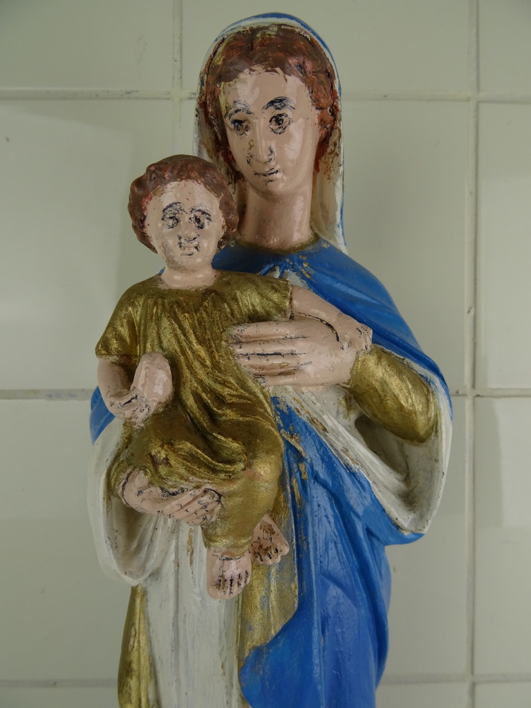Schitterend antiek Mariabeeld - Afbeelding 4