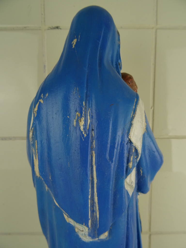 Schitterend antiek Mariabeeld - Afbeelding 14