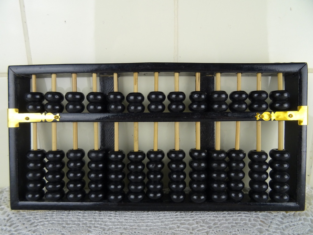 Vintage Chinese abacus - Afbeelding 4