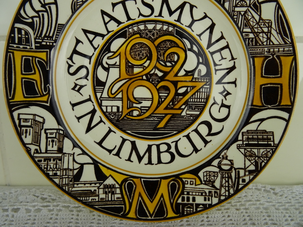 Wandbord Staatsmijnen 1902 1927 - Afbeelding 4