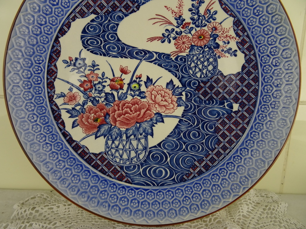 Antiek Japans wandbord - Afbeelding 6