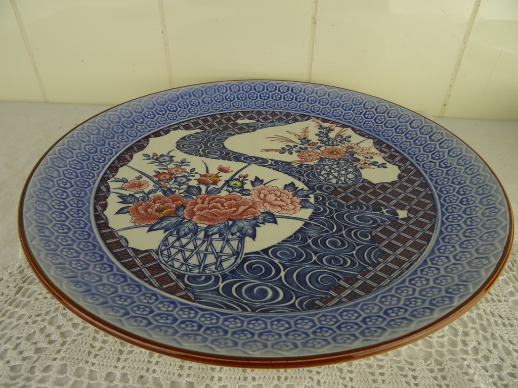 Antiek Japans wandbord - Afbeelding 9