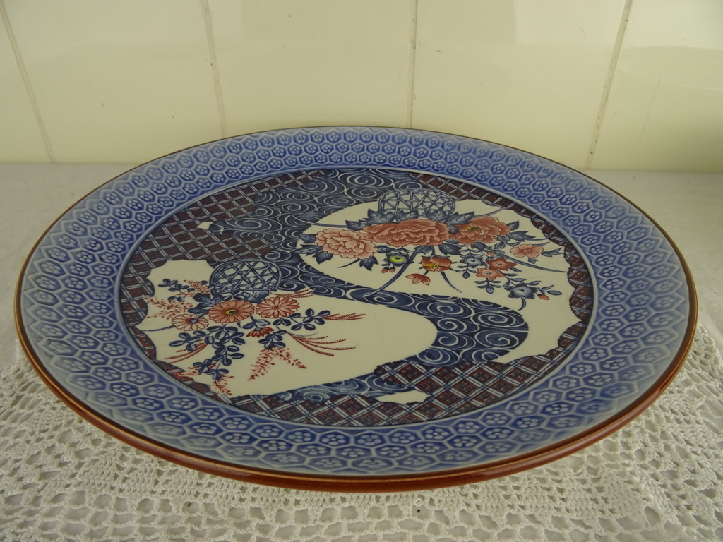 Antiek Japans wandbord - Afbeelding 11