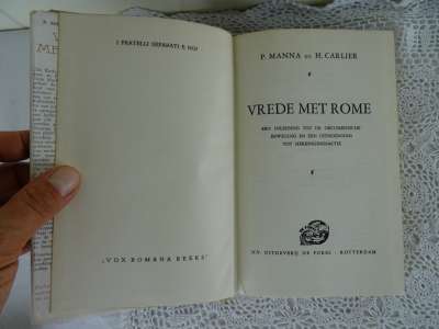 Vrede met Rome door P Manna en H Carlier