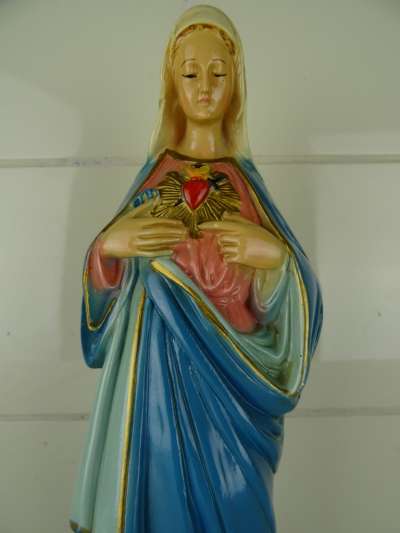Antiek Italiaans Mariabeeld