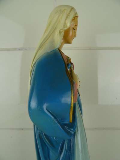 Antiek Italiaans Mariabeeld