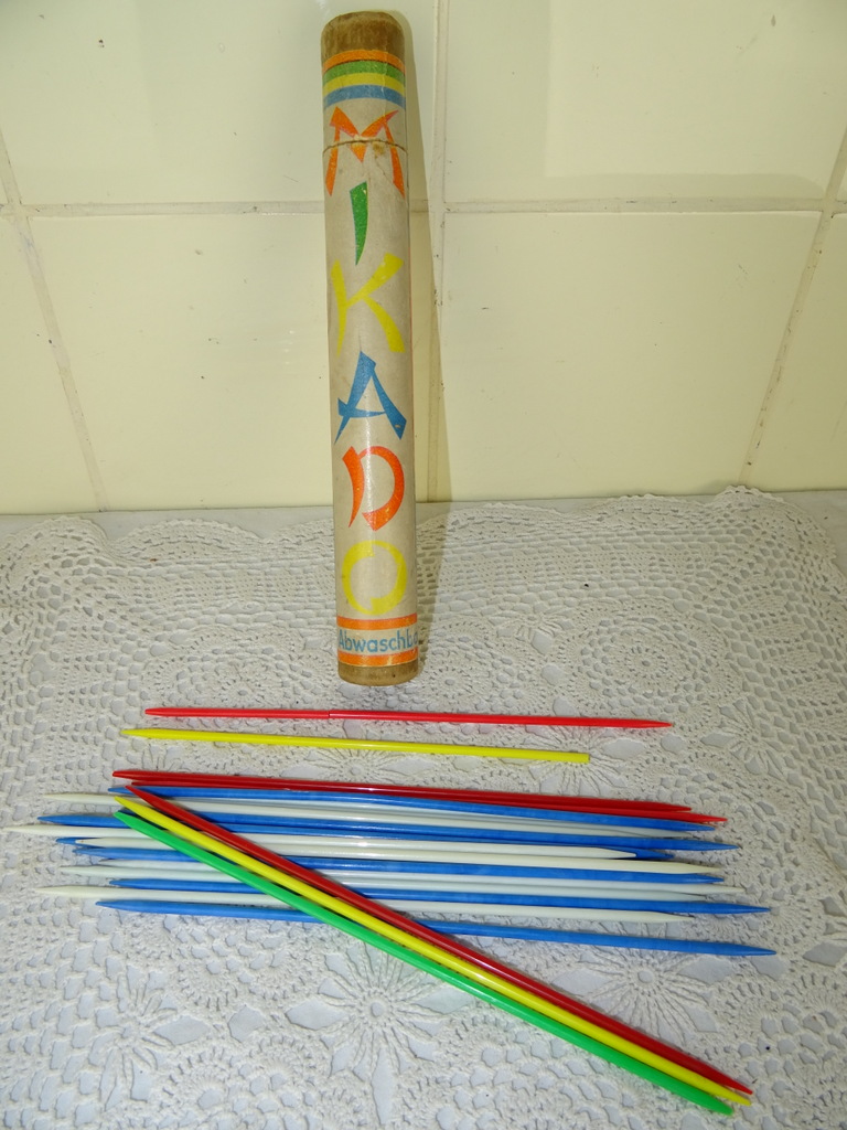 Vintage mikado spel