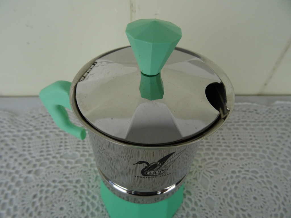Vintage percolator G.A.T. Italy - Afbeelding 4