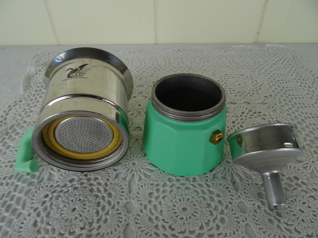 Vintage percolator G.A.T. Italy - Afbeelding 20
