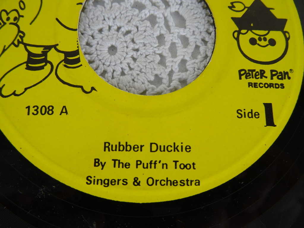 Vintage singles Sesame street en The lively little rabbit - Afbeelding 10