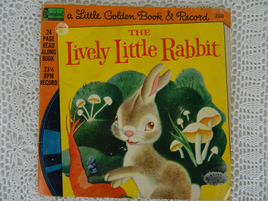 Vintage singles Sesame street en The lively little rabbit - Afbeelding 8