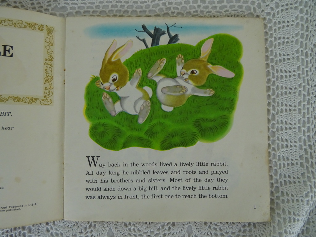 Vintage singles Sesame street en The lively little rabbit - Afbeelding 16