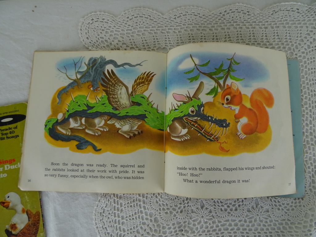 Vintage singles Sesame street en The lively little rabbit - Afbeelding 20