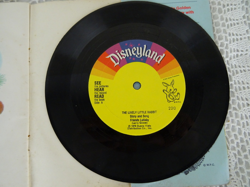 Vintage singles Sesame street en The lively little rabbit - Afbeelding 21