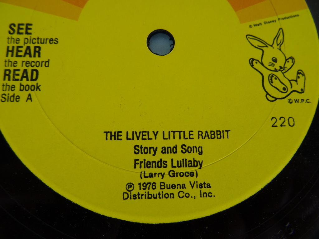 Vintage singles Sesame street en The lively little rabbit - Afbeelding 24