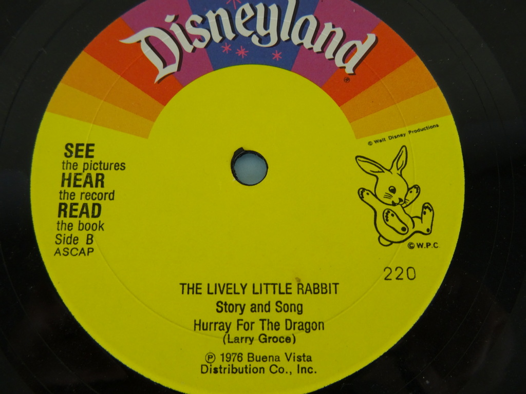 Vintage singles Sesame street en The lively little rabbit - Afbeelding 26