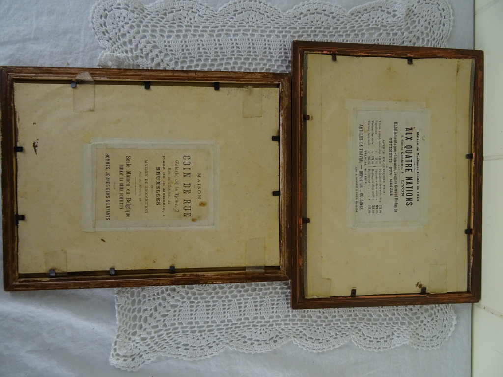 Antieke Franse reclameprenten Antieke Franse reclameprenten