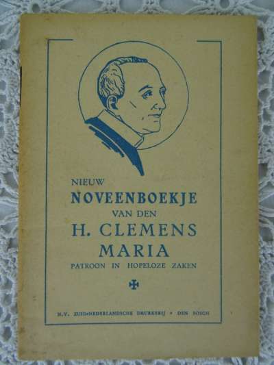 Noveenboekje Heilige Clemens Maria