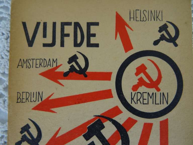 Anti Communistisch boekje Vijfde colonne