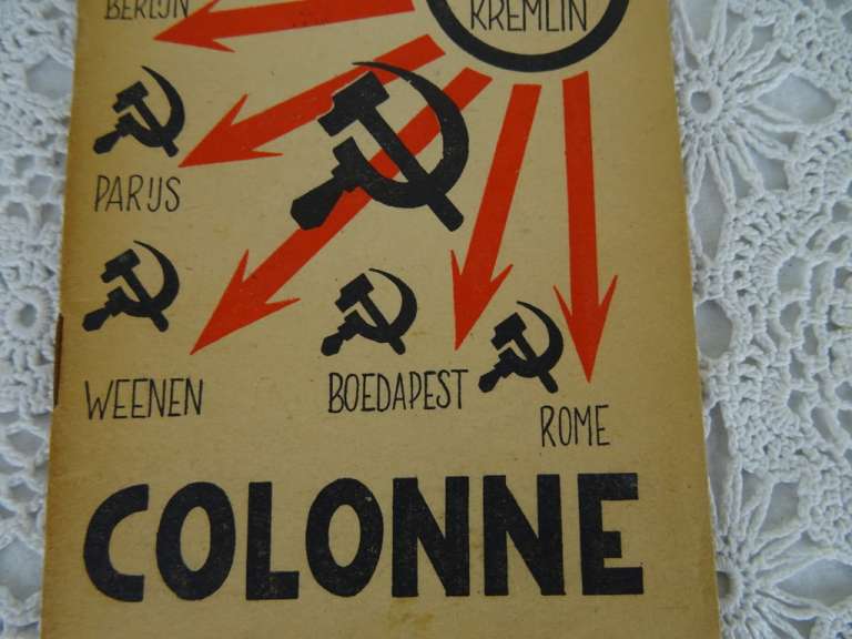 Anti Communistisch boekje Vijfde colonne