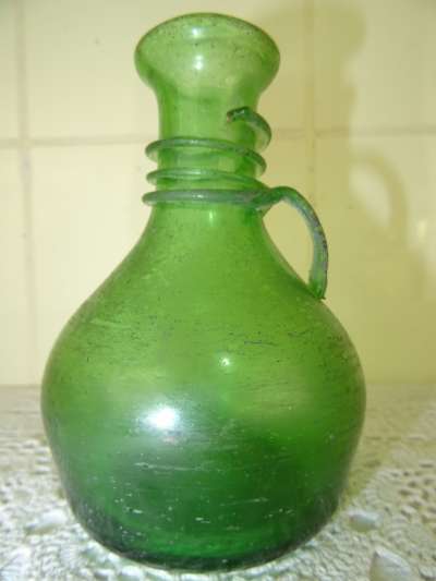 Bodemvondst Perzisch glazen kannetje
