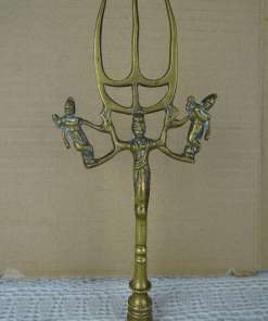 Afrikaanse rituele bronzen vork