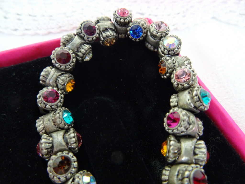 Vintage Otazu halsketting en armband - Afbeelding 7