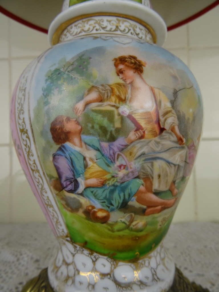 Stijlvolle vintage lamp - Afbeelding 5