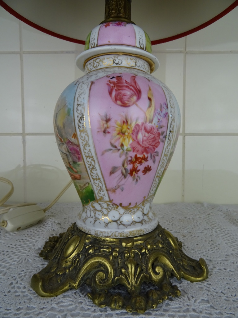 Stijlvolle vintage lamp - Afbeelding 9