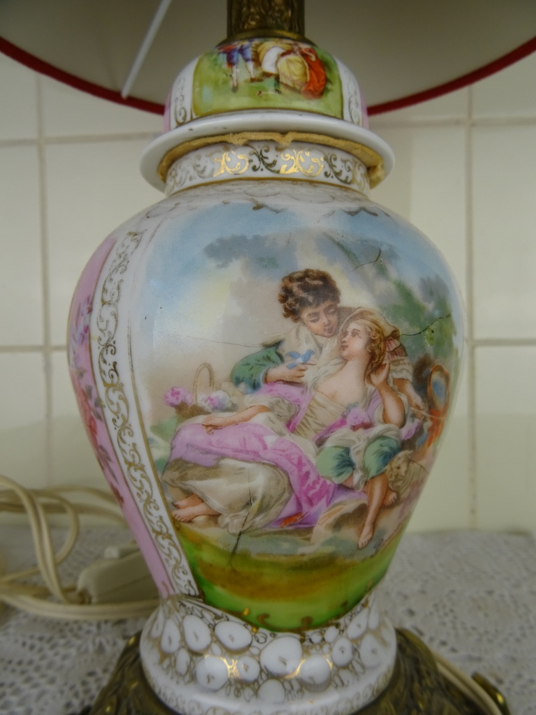 Stijlvolle vintage lamp - Afbeelding 14