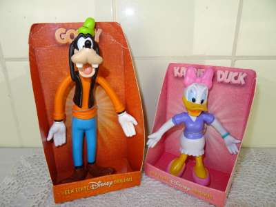 Walt Disney Katrien Duck en Goofy