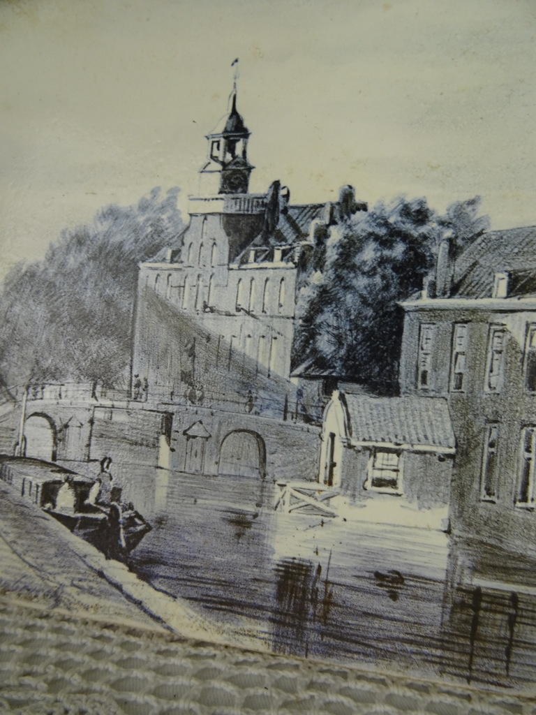 Antieke Delfts blauwe tegel Petrus Regout - Afbeelding 12